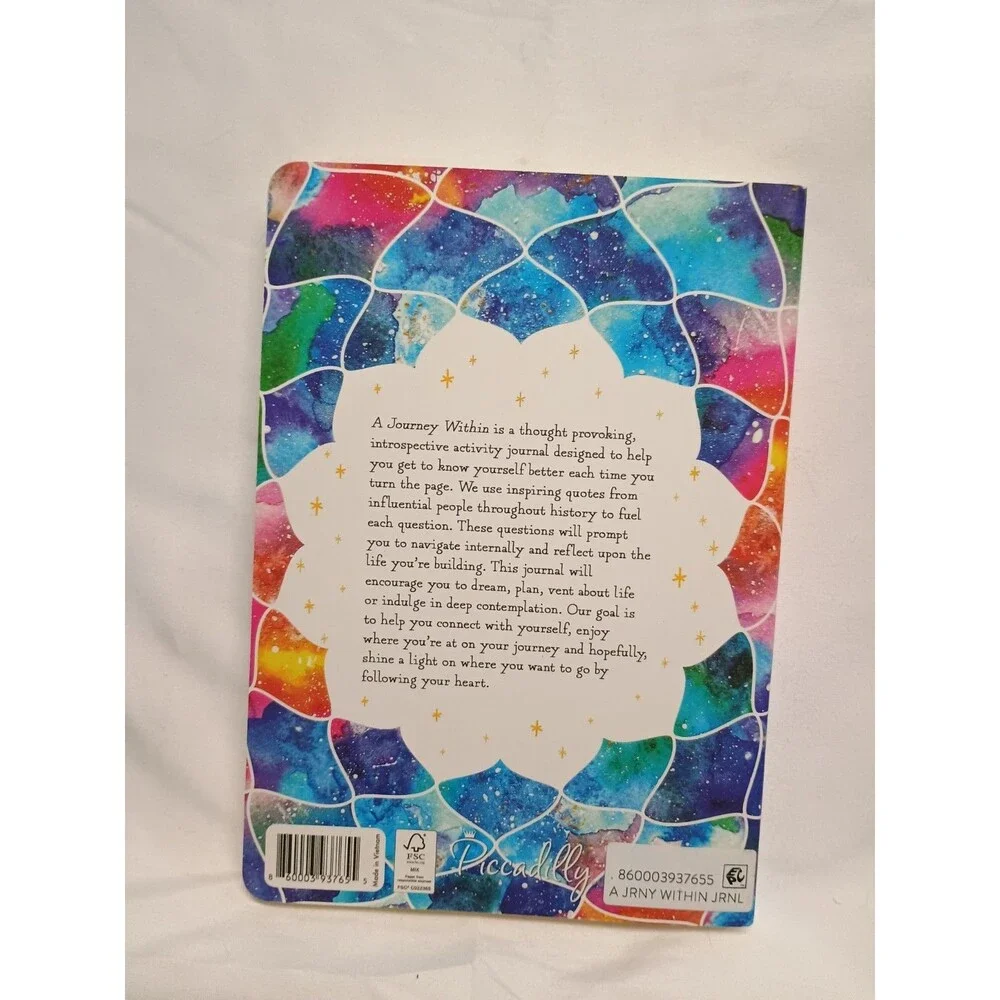 Piccadilly A Journey Within Introspective Activity Journal, FSC Certified